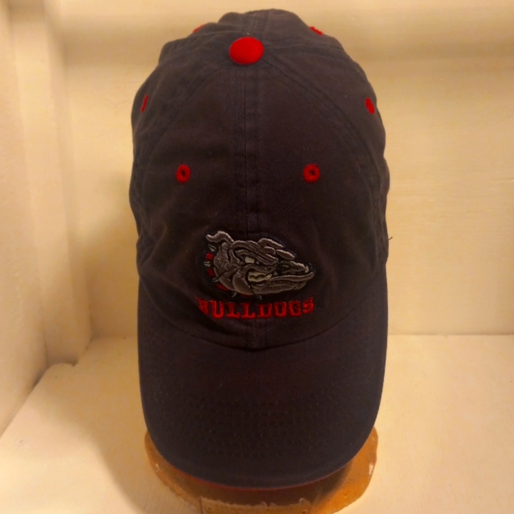 Bulldogs Collegiate Headwear red & black Ball cap bulldog mascot